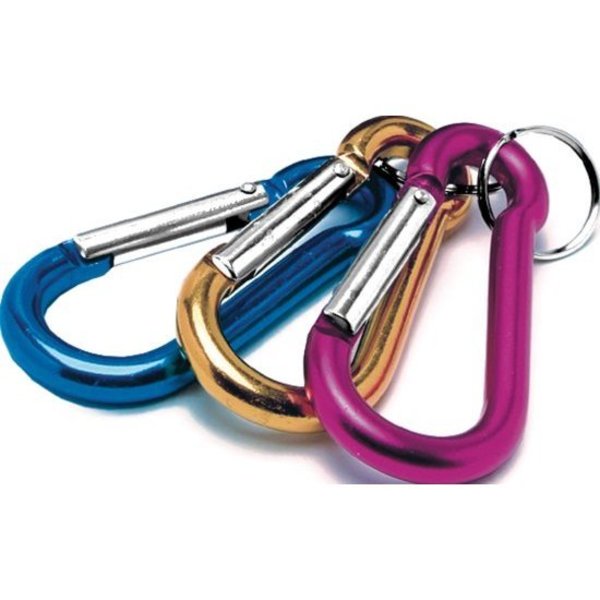Performance Tool Multi Color D-Clip Key Chain, W969 W969